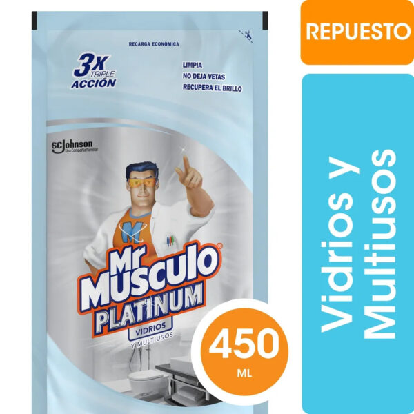 MR. MUSCULO VIDRIOS ORIG D.P. 450 ML