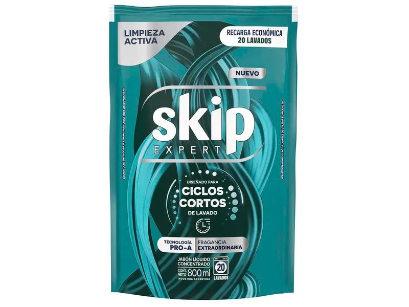 SKIP JABON LIQUIDO CICLOS CORTOS FRAGANC