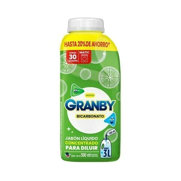 GRANBY JABON LIQUIDO RINDE 3 LTS