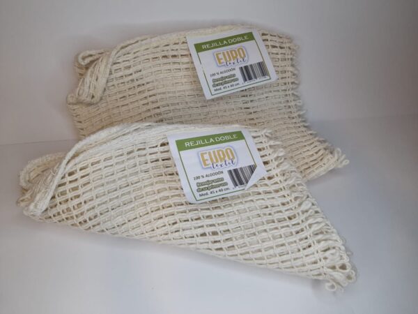 EURO REJILLA DOBLE 100% ALG. 45X40 CM
