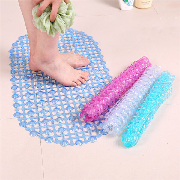ALFOMBRA BAÑO PVC PERLA GRANDE 40X70 CM