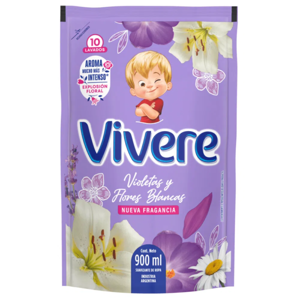 VIVERE SUAVIZANTE VIOLETAS Y F.BL. 900