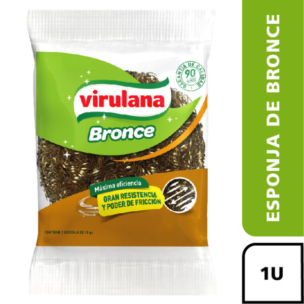 VIRULANA ESPONJA DE BRONCE 15 GRS