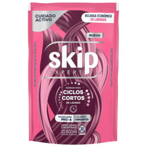 SKIP JABON LIQUIDO CICLOS CORTOS COLORES