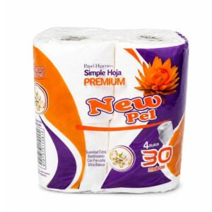 NEW PEL PAPEL HIGIENICO 4X30 MTS
