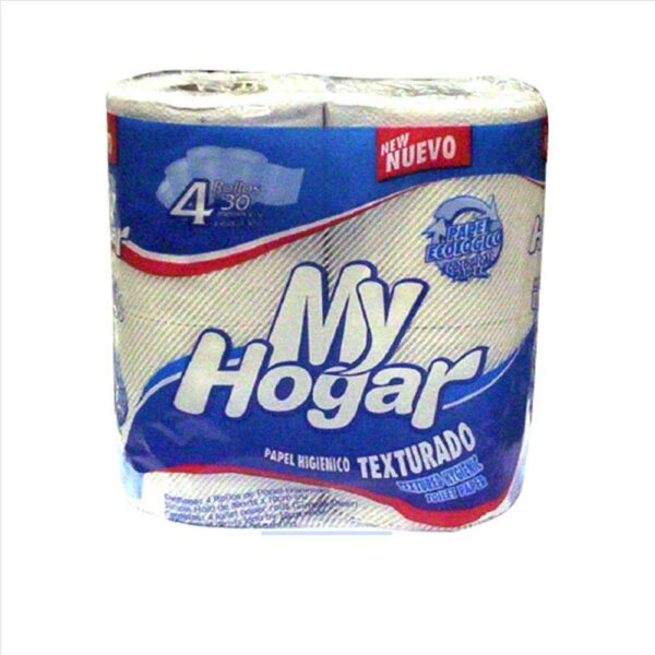 MY HOGAR PAPEL HIGIENICO TEXTURADO 4X30